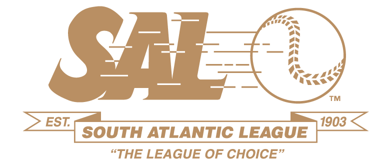 South Atlantic League (SAL) iron ons